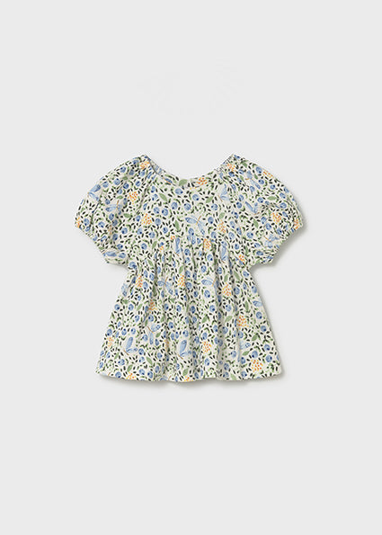 Mayoral Younger Girls Sky Blouse 1105 035