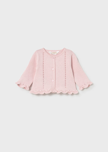 Mayoral Baby Girl Pink 3 Piece Knitted Set 1287