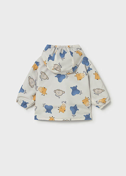 Mayoral Younger Boys Safari Animal Reversible Windbreaker Jacket 1410