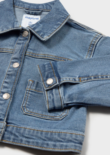 Mayoral Younger Girls Denim Jacket 1490