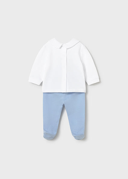 Mayoral Baby Boy Blue Puppy Outfit 1501