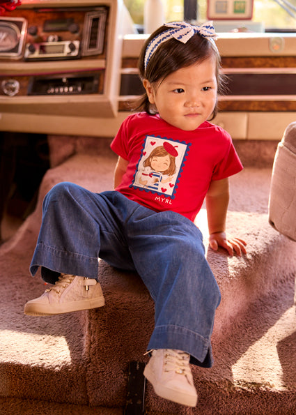 Baby Long Flowy Trousers 1526