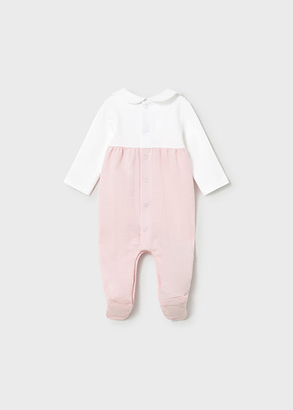 Mayoral Baby Girl Rose Pink Sleepsuits