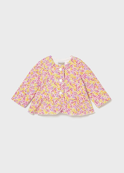 Mayoral Baby Girl 3 Piece Pink Floral Outfit 1732