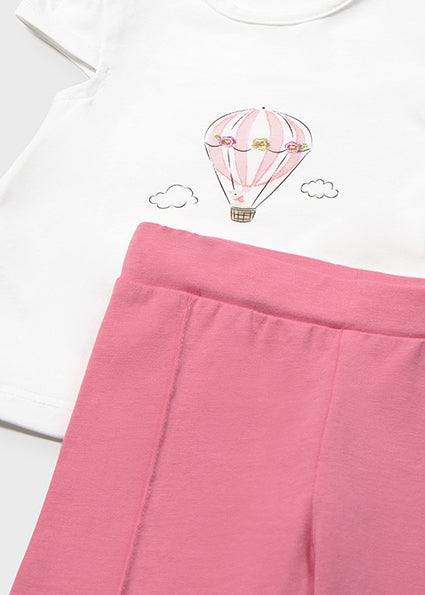 Mayoral Baby Girl 3 Piece Pink Floral Outfit 1732