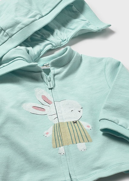 Newborn 3 Piece Tracksuit With Hood