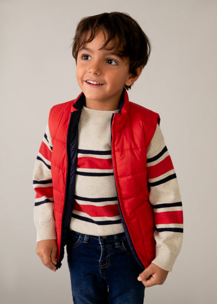 Mayoral Boys Reversible Padded Gilet 3380 091