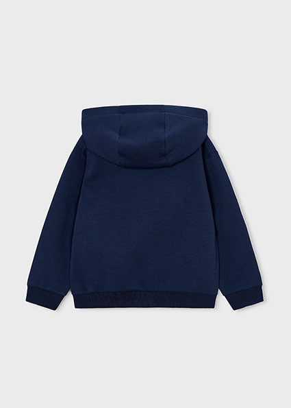 Mayoral Navy Sweatshirt With Zipper 3442 037