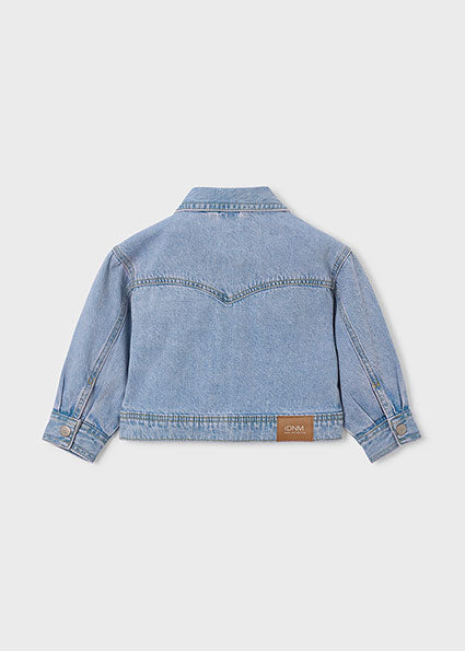 Mayoral Girls Light Denim Jacket 3454 055