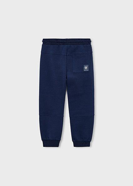 Mayoral Boys Navy Trousers with Zipper 3583 076