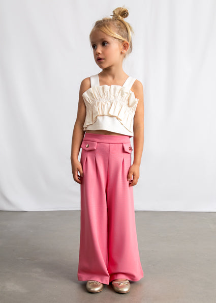 Mayoral Girls Camellia Long Trousers 3584 011