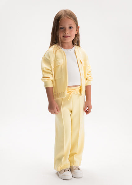 Mayoral Girls Lemon Co Ord Tracksuit 3890 043