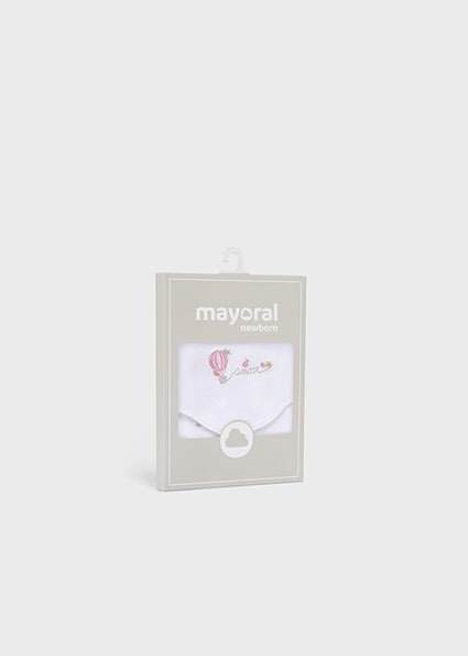 Mayoral Baby Girl Bib Set of Two 9077