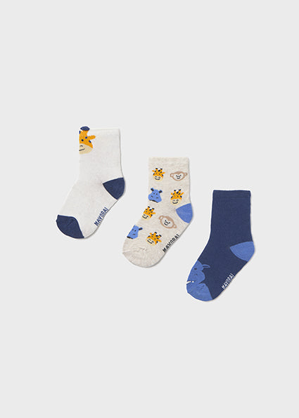 Mayoral Set of 3 Baby Socks 10137