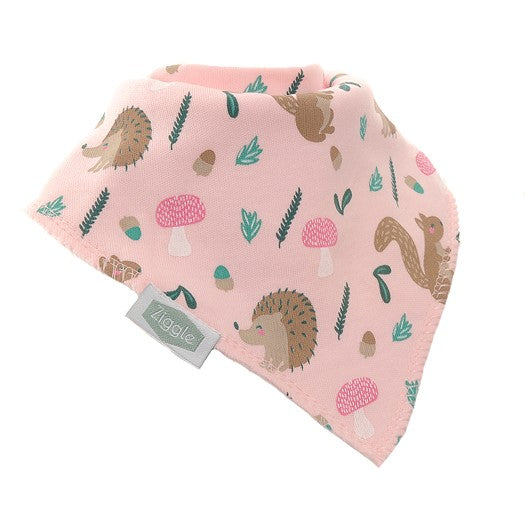 Ziggle Bibs “Cuddly Pinks” 4 Pack