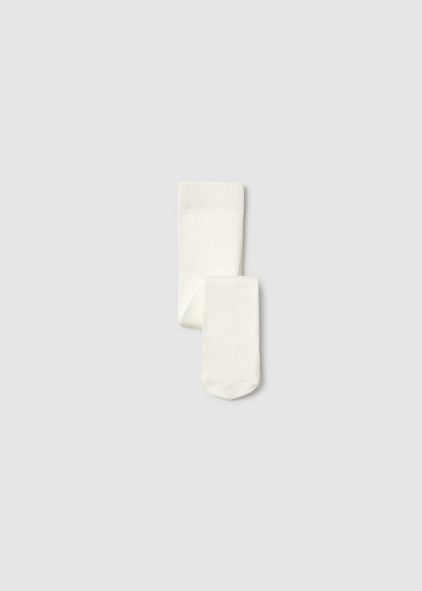 Mayoral Baby Girl Cream Tights 9916-11