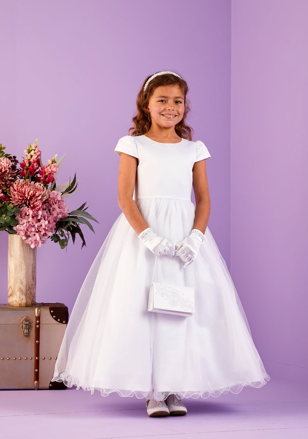 Peridot Communion Dress age 9