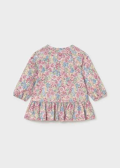 Mayoral Younger Girl Mauve Floral Dress