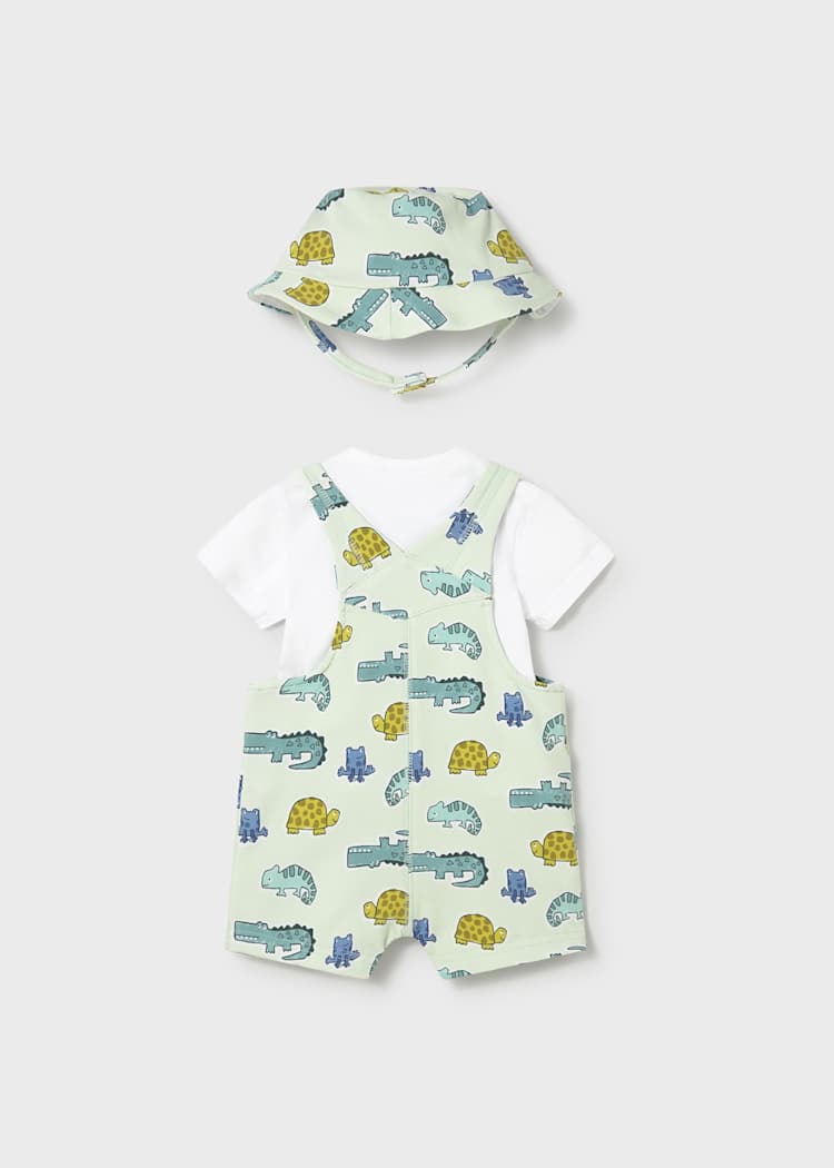 Mayoral Baby Boy Dungaree Set