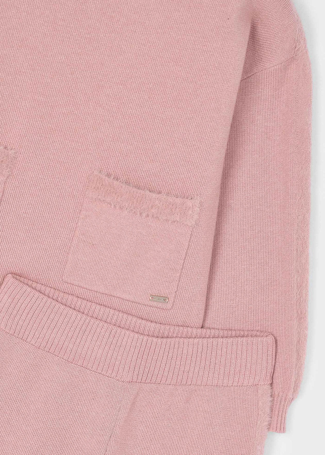 Mayoral Girls Pink Knit Co Ord