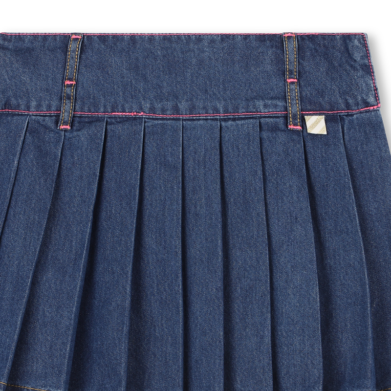 Billieblush Pleated Denim Skirt