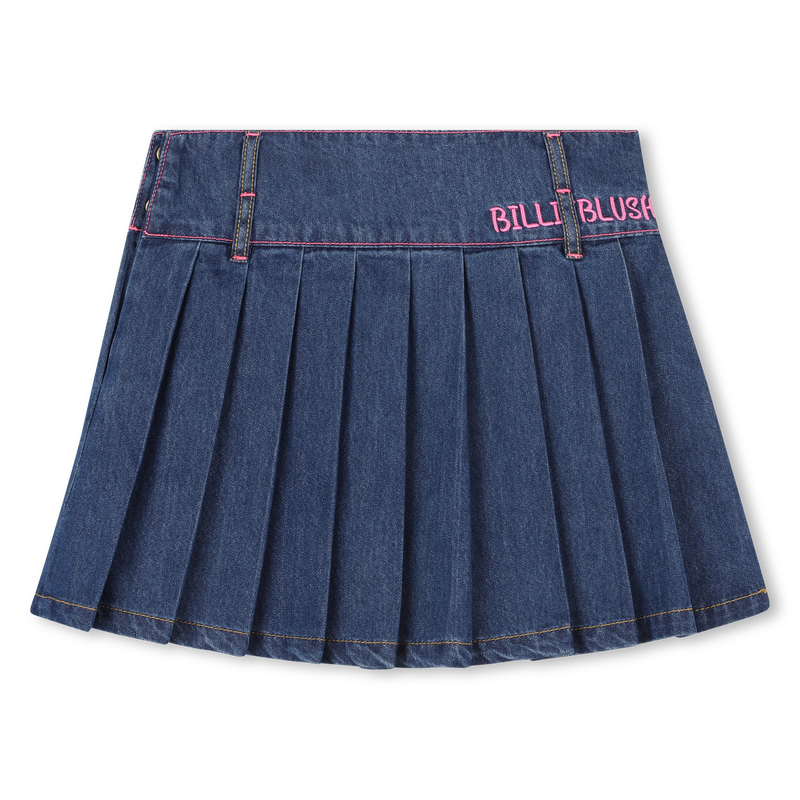 Billieblush Pleated Denim Skirt