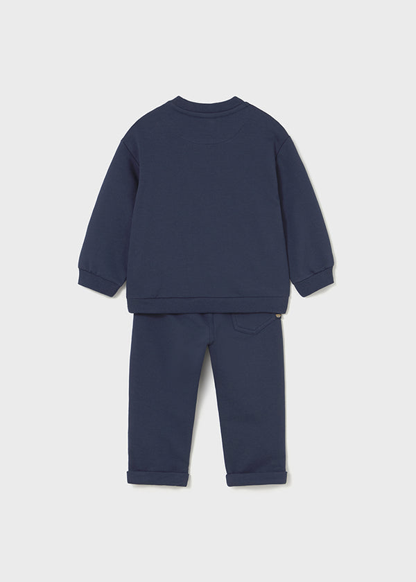 Mayoral Baby Bear Navy Tracksuit