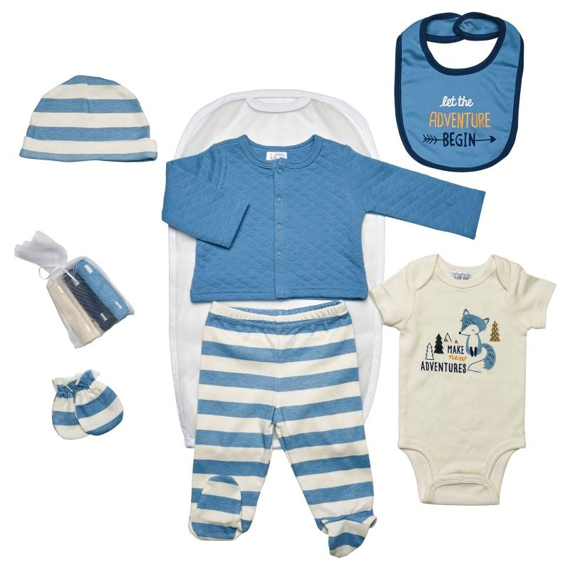 Baby Boy 'Let The Adventure Begin' 9 Piece Set