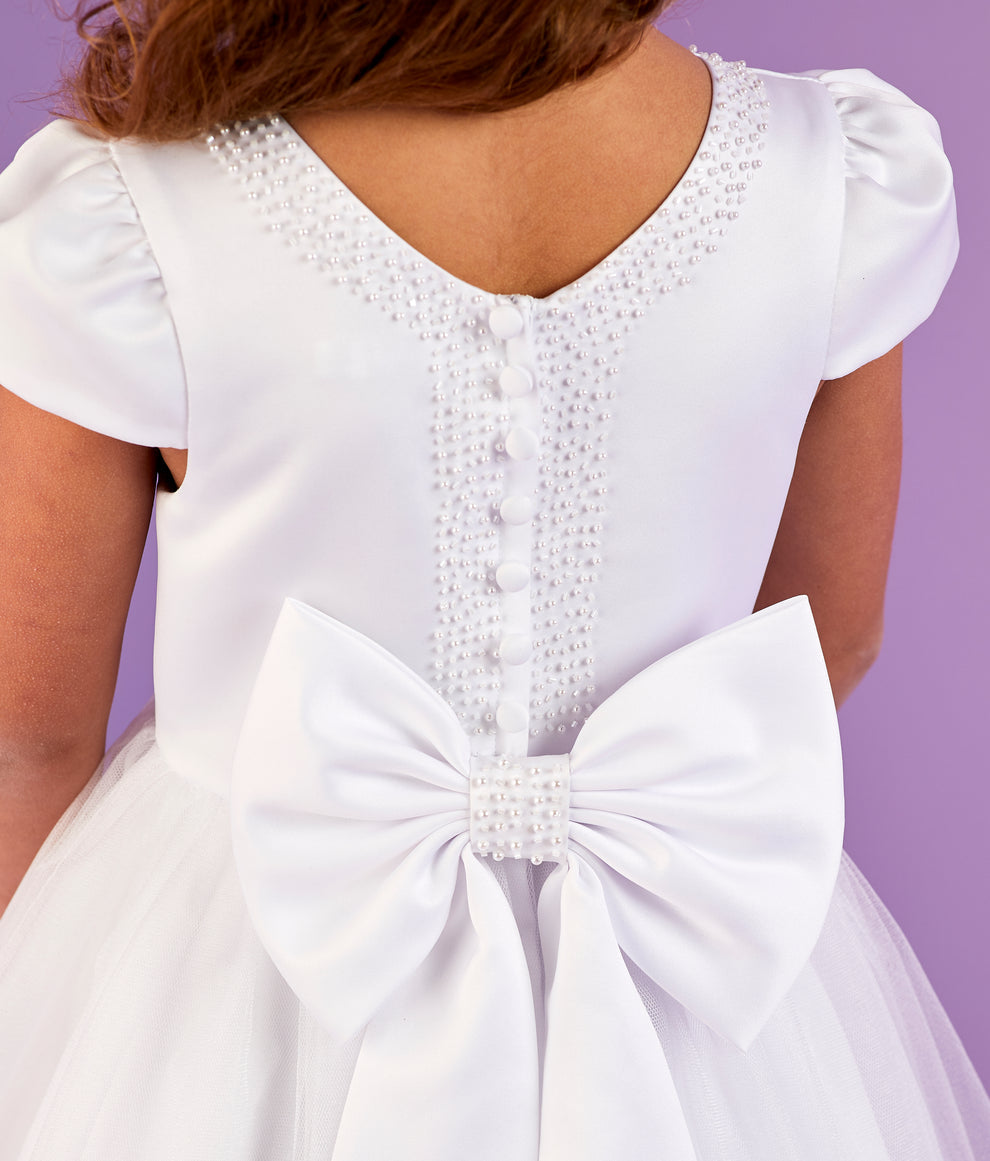 Peridot Communion Dress age 9