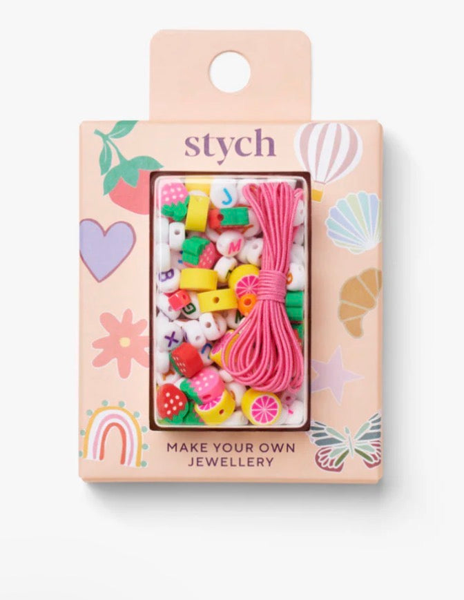 Stych Accessories Make your own Jewellery- Letters & Fruit