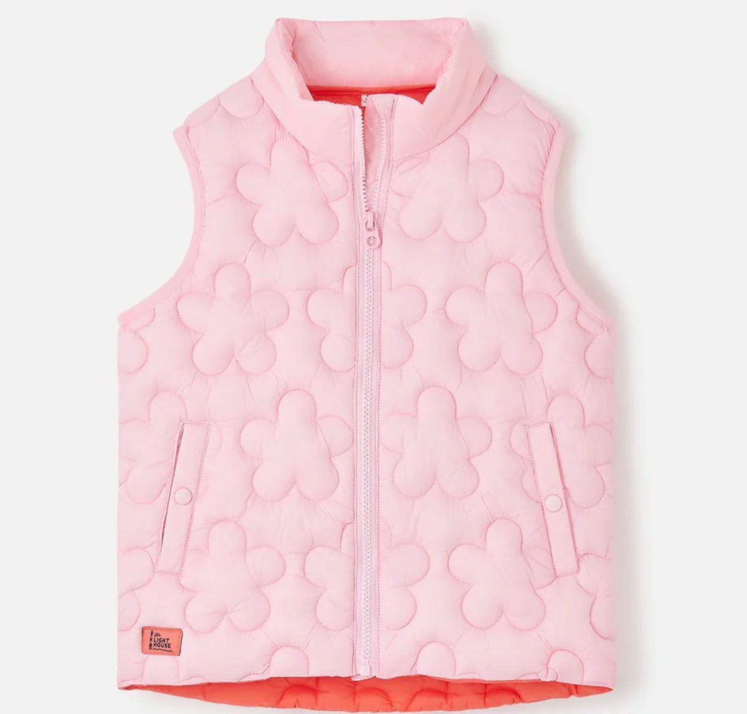 Lighthouse Amber Padded Gilet Baby Pink