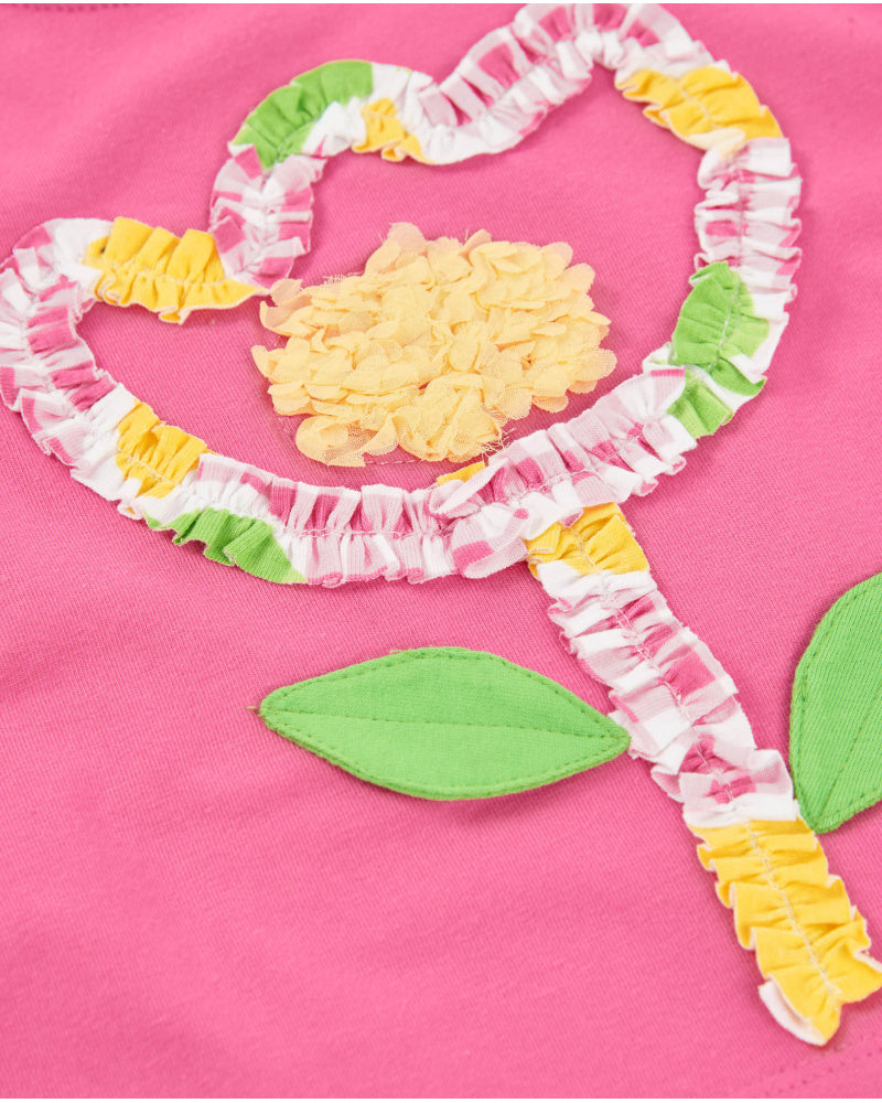 Tuc Tuc Girls Pink Flower Top