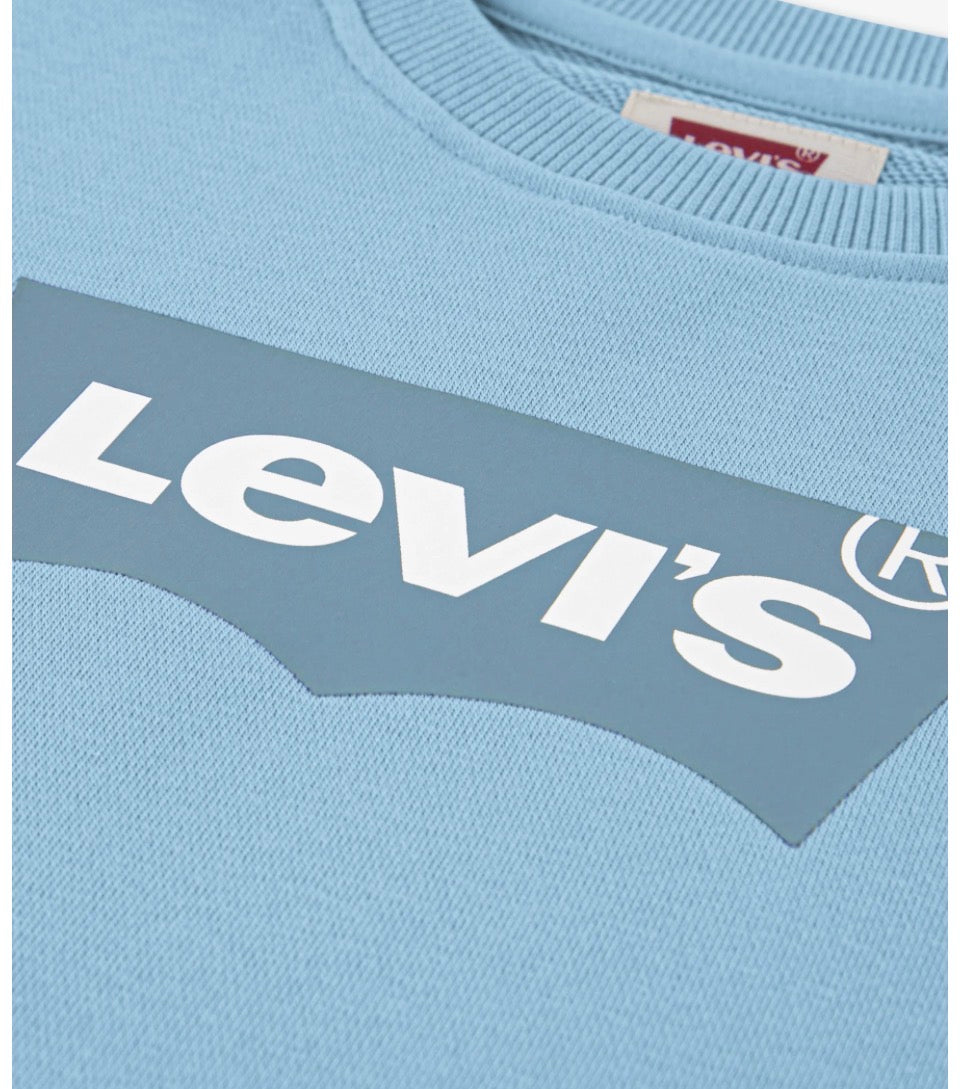 Levi’s Boys Powder Blue Logo Sweater