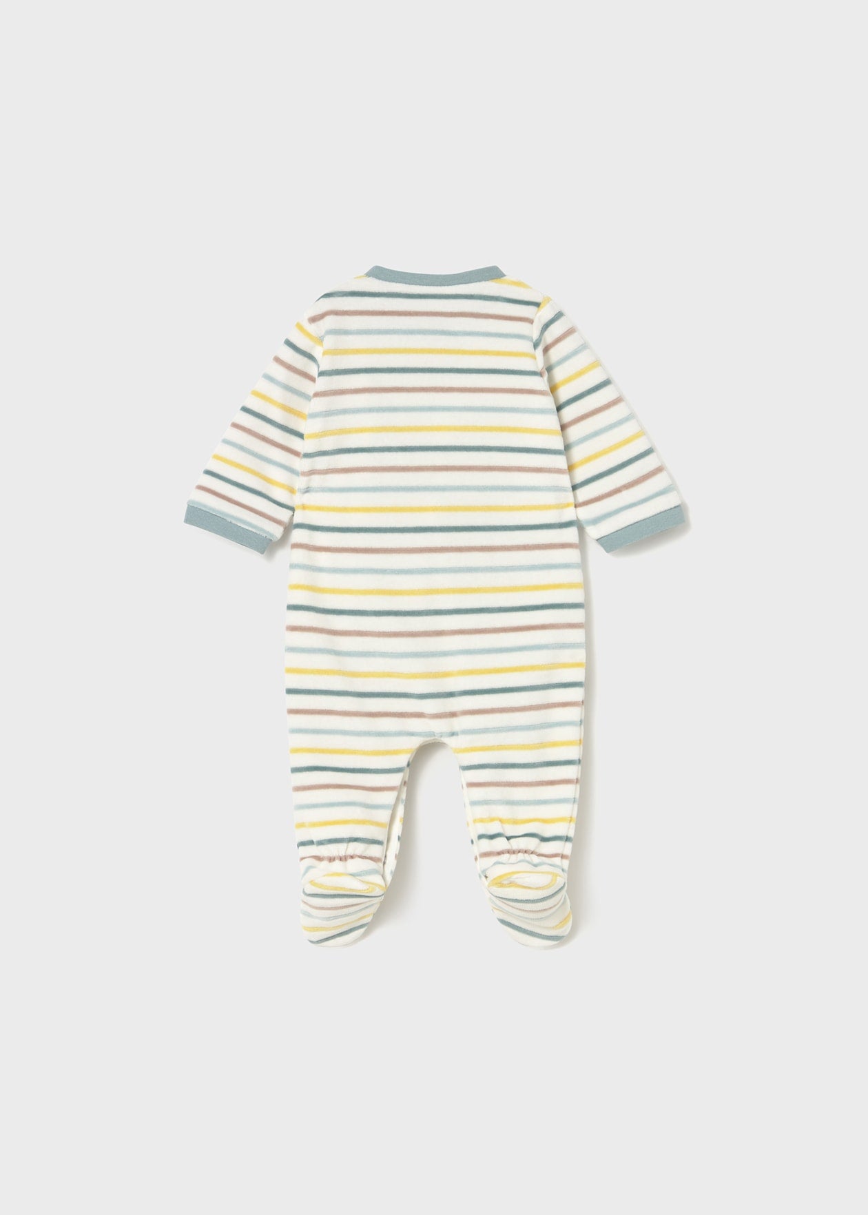 Mayoral Baby Boy Stripe Dino Romper