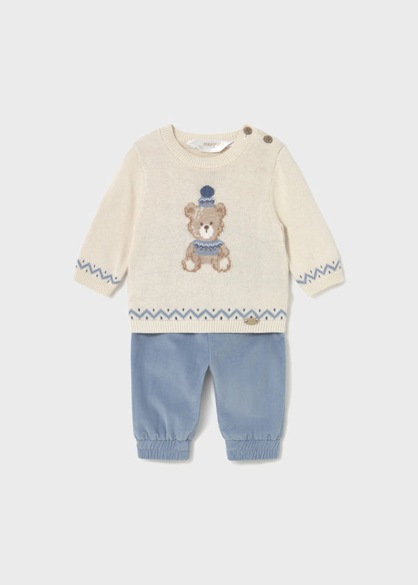 Mayoral Baby Boys Bear Outfit