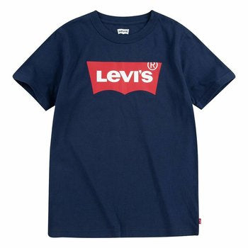 Levi’s Boys Navy Red Logo TShirt