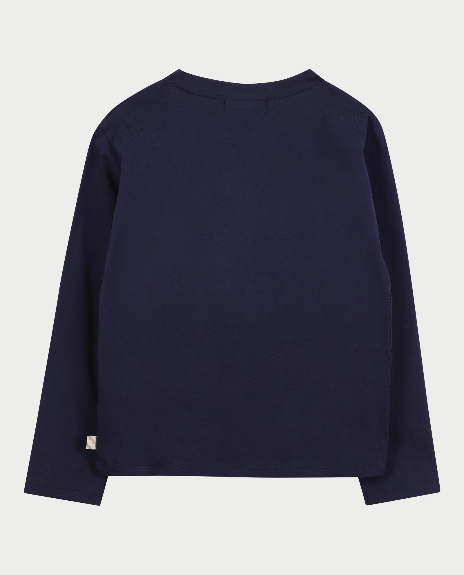 Billieblush Girls Navy Long Sleeve Top ZU21609