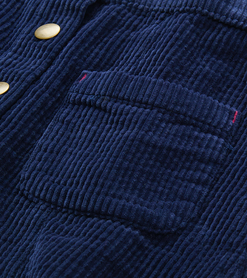 Hatley Girls Navy Cord Skirt