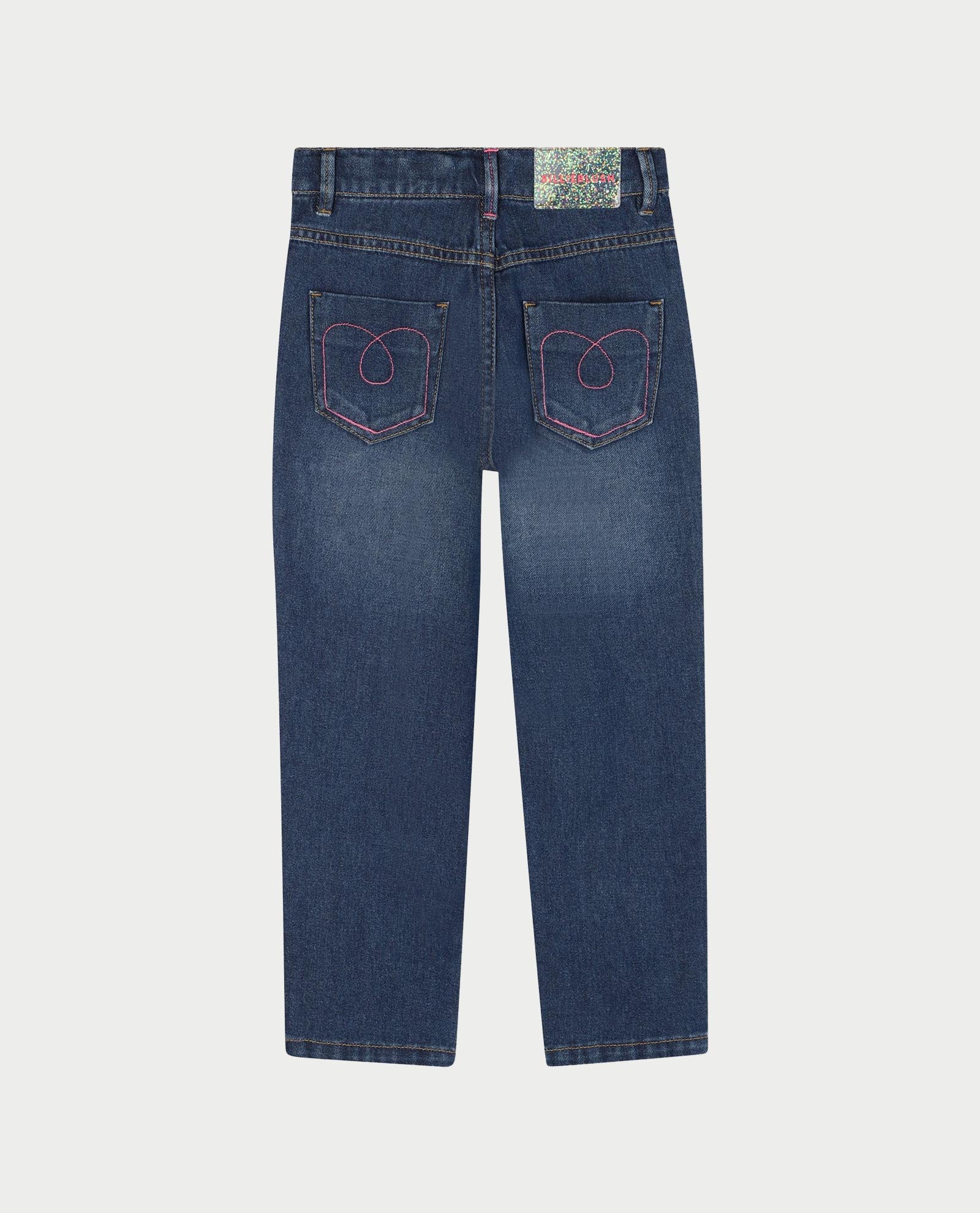 Billieblush Girls Sequin Motif Jeans ZU21327
