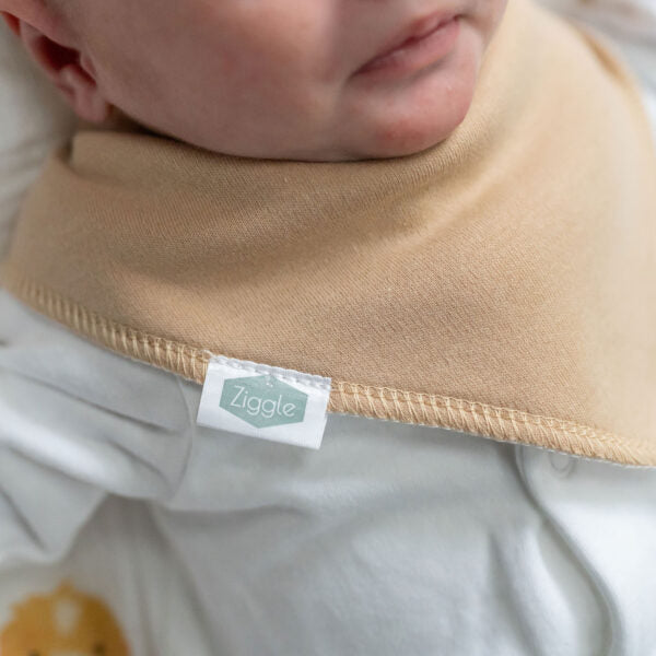 Ziggle Bibs “Driftwood Waves” 4 Pack
