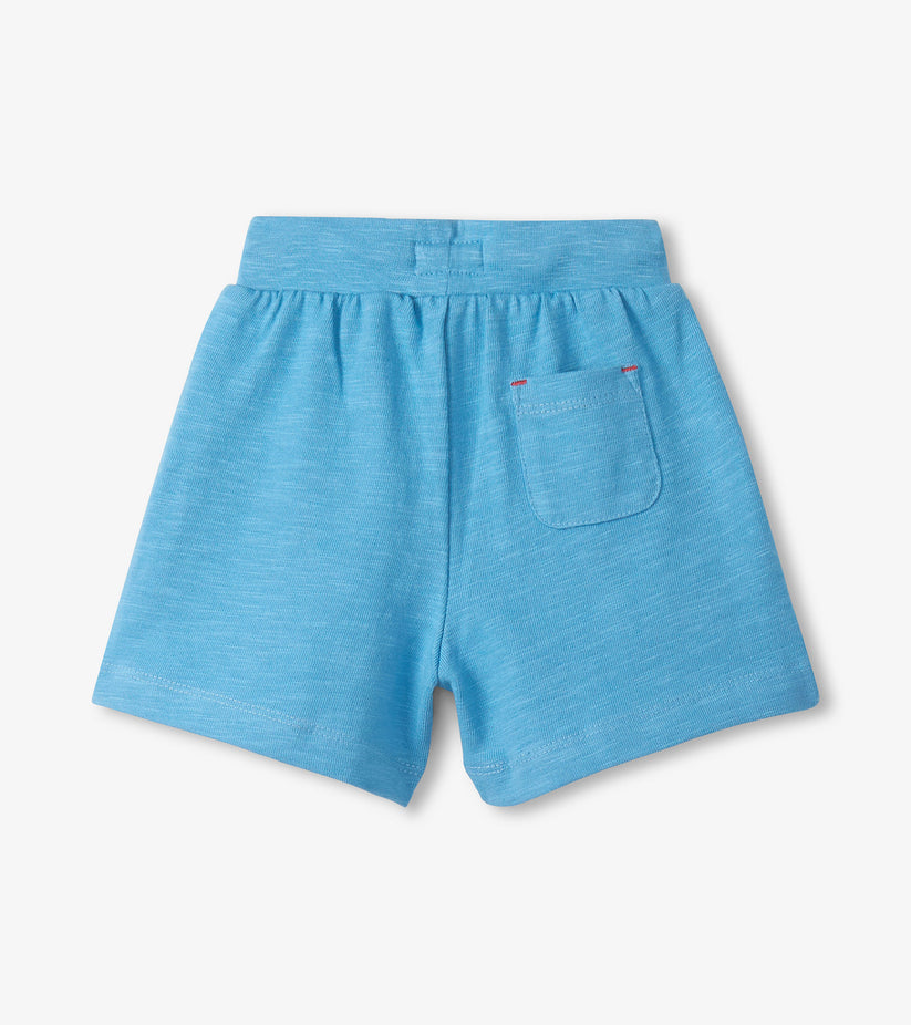 Hatley Boys Blue Cotton Shorts