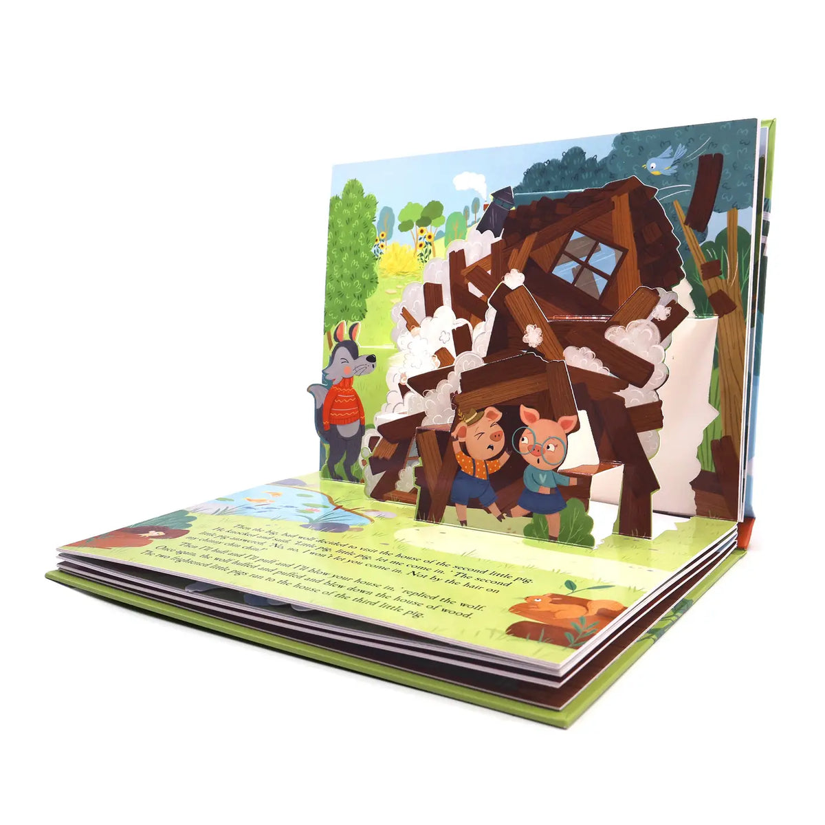 The Three Little Pigs Pop Up Book