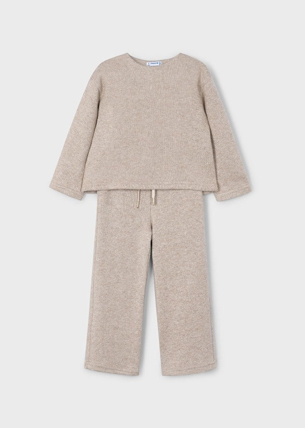 Mayoral Girls Gold Knit Outfit 4584 095