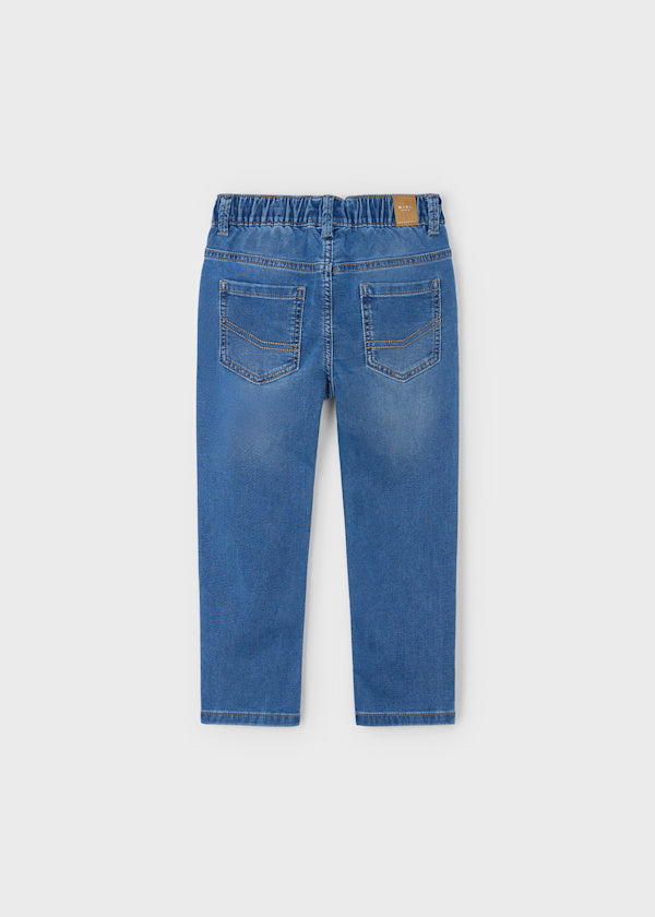 Mayoral Boys Blue Denim Jogger Jeans