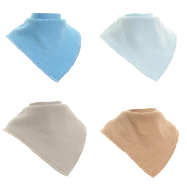 Ziggle Bibs “Driftwood Waves” 4 Pack