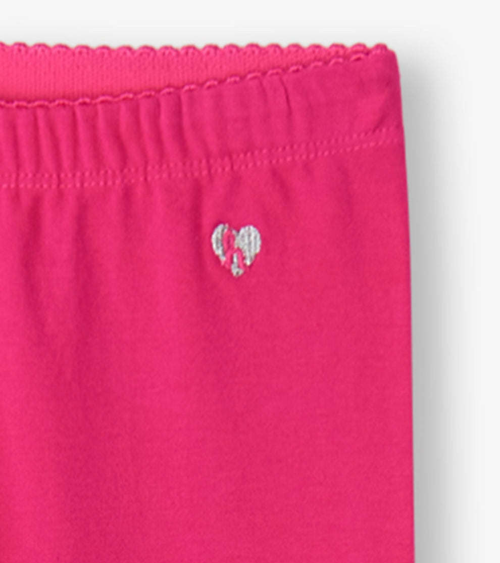 Hatley Girls Fuschia Pink Leggings