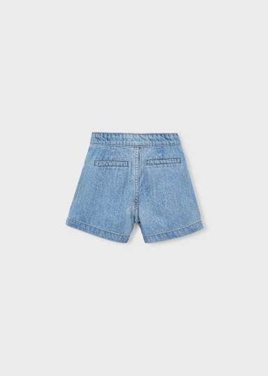 Mayoral Girls Denim High Waisted Shorts 3224