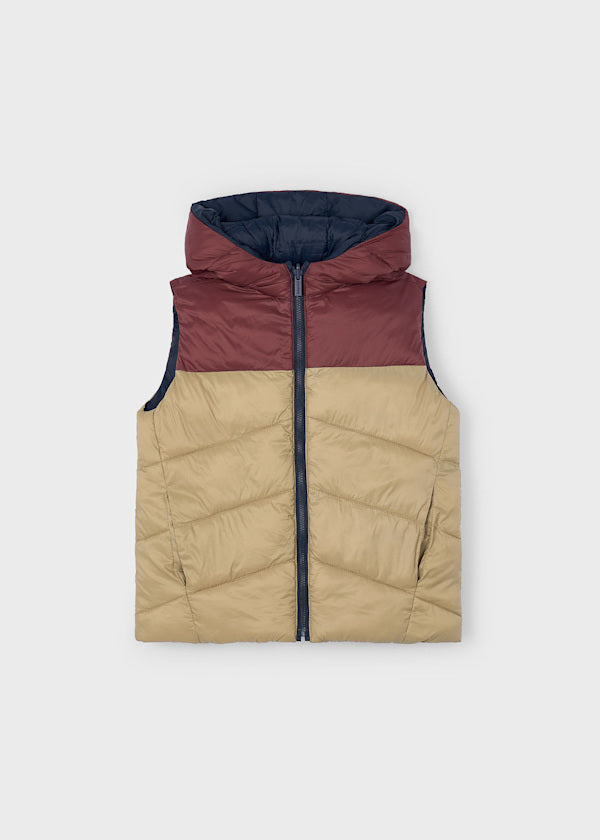 Mayoral Boy’s Navy Reversible Gilet 4382