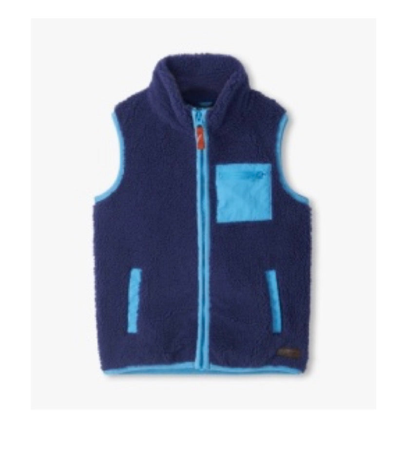 Hatley Boys Sherpa Fleece Gilet