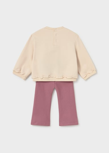 Mayoral Younger Girls Violet Flare Outfit